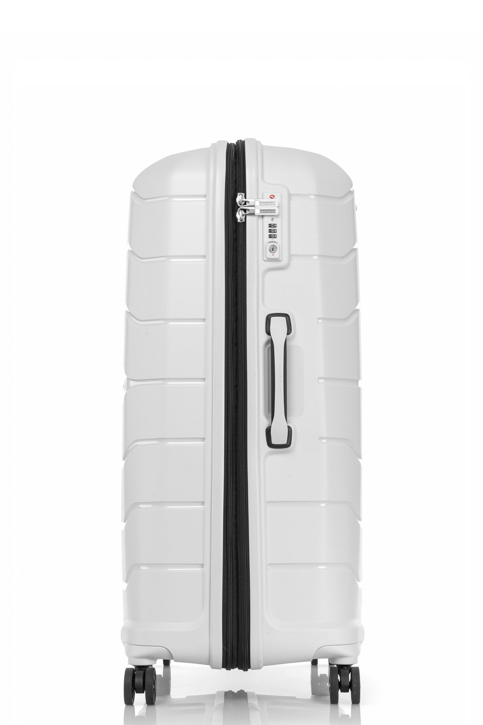 samsonite white hardside luggage